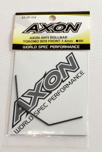 AXON AXON ANTI ROLL BAR BD9 FRONT 1.4mm【AT-YF-114】ラジコンパーツ  返品種別B
