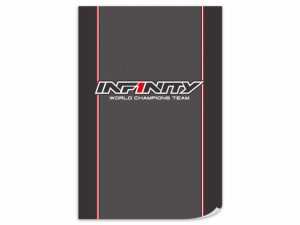 INFINITY INFINITYチームセッティングボードステッカー（縦向き/290x430mm)【A0087V】ラジコンパーツ  返品種別B