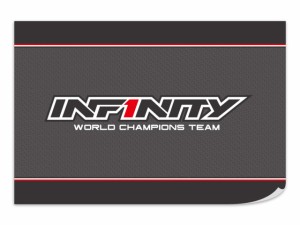 INFINITY INFINITYチームセッティングボードステッカー（横向き/430x290mm)【A0087H】ラジコンパーツ  返品種別B