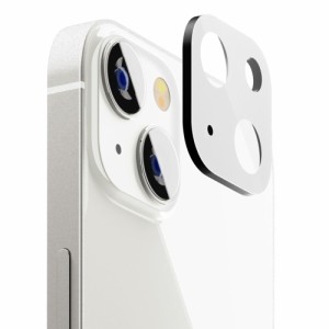 PGA PG-22RCLG21WH iPhone 14/14 Plus用 カメラフルプロテクター（ホワイト）[PG22RCLG21WH] 返品種別A