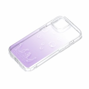 PGA PG-D23APT06RPZ iPhone15（6.1inch/2眼）用 グラデーションハイブリッドケース（ラプンツェル）[PGD23APT06RPZ] 返品種別A