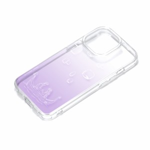 PGA PG-D23BPT06RPZ iPhone15 Pro（6.1inch/3眼）用 グラデーションハイブリッドケース（ラプンツェル）[PGD23BPT06RPZ] 返品種別A