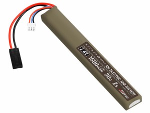 ハイテックマルチプレックスジャパン XPOWER R-SPEC AIR ELECTRIC GUN BATTERY Li-Po 7.4V 1500mAh 30C 2S【XPRAEG15002S】エアガン  返