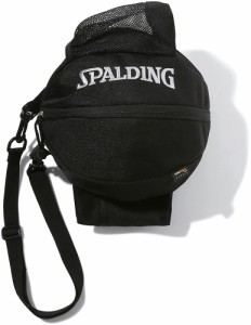 スポルディング SPD-49005SV ボールバッグプロ（ブラック×シルバー）SPALDING[SPD49005SV] 返品種別A