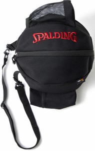 スポルディング 49-005RD ボールバッグプロ（ブラック×レッド）SPALDING[SPD49005RD] 返品種別A