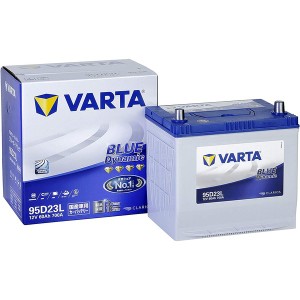 VARTA ブルーダイナミック　充電制御車対応カーバッテリー　大容量・長寿命バッテリー【他商品との同時購入不可】 95D23L-VARTA返品種別B