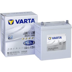 VARTA シルバーダイナミック/EFB　充電制御車・アイドリングストップ車対応カーバッテリー M-50-VARTA返品種別B