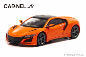 CAR-NEL 1/64 ホンダ NSX (NC1) 2019 Thermal Orange Pearl【CN640021】ミニカー  返品種別B