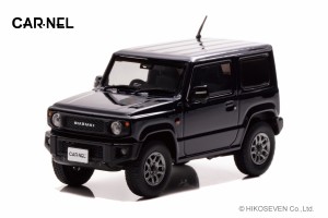 CAR-NEL 1/43 スズキ ジムニー XC (JB64W) 2018 Bluish Black Pearl / Option Grill【CN431814】ミニカー  返品種別B