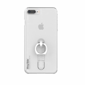 AAUXX UMS-IR10IS8+_TP iPhone7 Plus/iPhone8 Plus用 スライドリング付ケース『iRing Slide』（クリア）[UMSIR10IS8TP] 返品種別A