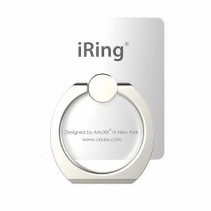 AAUXX UMS-NIRPW スマホリング『iRing』（パールホワイト）[UMSNIRPW] 返品種別A