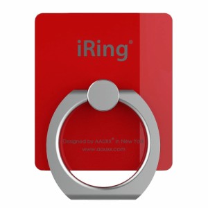 AAUXX UMS-NIRRD スマホリング『iRing』（レッド）[UMSNIRRD] 返品種別A