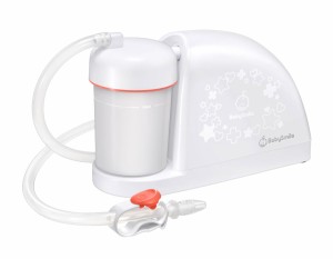 シースター S-504 電動鼻水吸引器（ピーチ色）SEASTAR　babysmile　メルシーポット　電動式可搬型吸引器[S504] 返品種別A