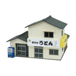 さんけい 1/150 みにちゅあーと なつかしのジオラマシリーズ うどん屋【MP03-112】組立キット  返品種別B