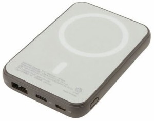 QTJ（クオリティトラストジャパン） QXW-0500DB ワイヤレス出力(5W)対応 モバイルバッテリー 5000mAh　USB-A出力×1ポート  (ダークブラ