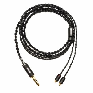 ノブナガラボ ヘッドホンリケーブル(1.2m)【SENNHEISER専用MMCX⇔4.4mm5極バランス】鶺鴒(せきれい) NOBUNAGA LABS NLA-SRE返品種別A