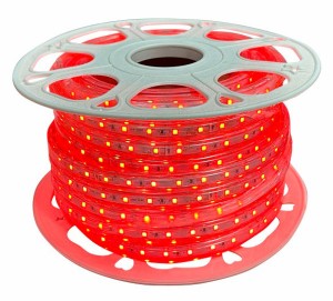 富士倉 FRL-R20M LEDロープライト 赤 20m（電源付き)[FRLR20MFUJIKURA] 返品種別A