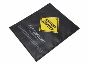 G-FORCE LiPo Bag Black (18×22cm)【G0996】  返品種別B