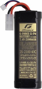 G-FORCE Classic Pack 7.4V 2100mAh【GFG015】ラジコン用  返品種別B