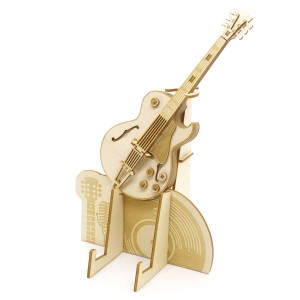 エーゾーン Wooden Art ki-gu-mi ギター マルチスタンド（木製パズル）  返品種別B
