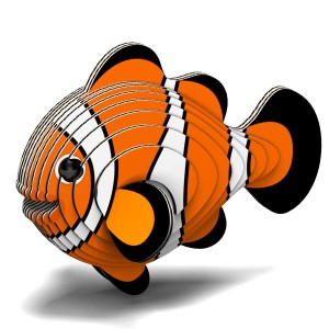 エーゾーン Clownfish カクレクマノミ（紙製3Dクラフトパズル）【EUGY 37】  返品種別B