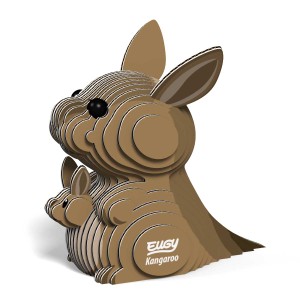 エーゾーン Kangaroo カンガルー（紙製3Dクラフトパズル）【EUGY 15】  返品種別B