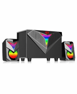 REDRAGON（レッドラゴン） GS700TI RGB 2.1チャンネルUSBパワードスピーカー 11W Toccata[GS700TI] 返品種別A