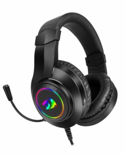 REDRAGON（レッドラゴン） H260BTI RGB ゲーミングヘッドセット HYLAS（ブラック）[H260BTI] 返品種別A