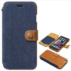 ZENUS Z4028I6 iPhone6用 手帳型ケース Denim Vintage Pocket Diary[Z4028I6] 返品種別A