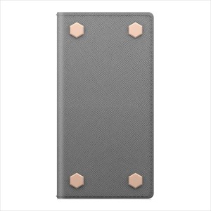 SLG Design SD4289I6 iPhone6s/6用 D5 Saffiano Calf Skin Leather Diary（グレー）[SD4289I6] 返品種別A