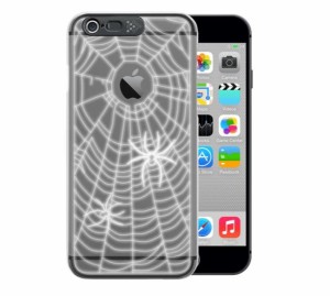 SG iPhone6s Plus/6 Plus用 i-Clear イルミネーションケース（Spider Black） SG5183I6P返品種別A