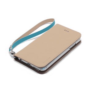 araree AR5725I6 iPhone6用ケース アラリー キャンバスダイアリー（ベージュ）araree Canvas Diary[AR5725I6] 返品種別A