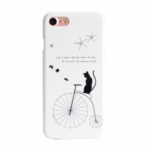 Happymori HM8227I7 iPhone SE（第2世代）/8/7用 ケース バイクライディングキャットBike Riding Cat[HM8227I7] 返品種別A