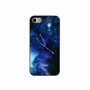 Dparks DS9013I7 iPhone SE(第3/2世代)/8/7用 Twinkle Case Black（おうし座（Taurus））[DS9013I7] 返品種別A