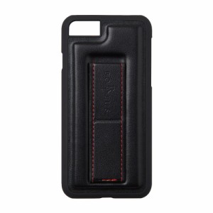 BOB Plus BP9373I7 iPhone SE(第3/2世代)/8/7用 STAND ＆ GRIP CASE（ブラック）[BP9373I7] 返品種別A