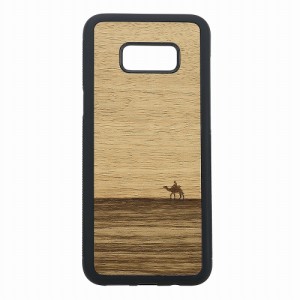 Man＆Wood I9755S8P Galaxy S8+（SC-03J/SCV35）用 天然木ケース TerraMan＆Wood Terra (テラ)[I9755S8P] 返品種別A