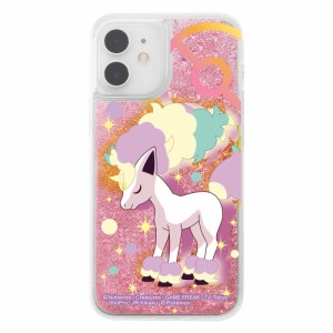 イングレム IJ-PP26LG1P/PK05 iPhone 12 mini（5.4インチ）用『ポケットモンスター』 ラメ グリッターケース（ポケットモンスター   ガラ