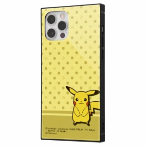 イングレム IQ-PP27K3TB/PK17 iPhone12/12 Pro（6.1インチ）用 『ポケットモンスター』 耐衝撃ハイブリッドケース KAKU（ピカチュウ）[IQ