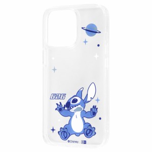 イングレム IN-DP32UK/ST3 iPhone 13 Pro（6.1インチ）用 『ディズニーキャラクター』 ハイブリッドケース Clear Pop（スティッチ）[INDP