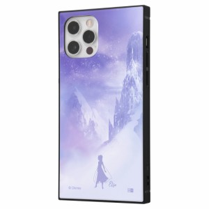 イングレム IQ-DP27K3TB/FR1 iPhone12/12 Pro（6.1インチ）用 『ディズニーキャラクター』 耐衝撃ハイブリッドケース KAKU（エルサ_氷の