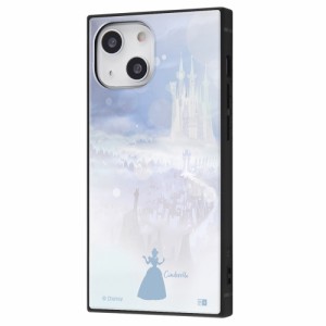 イングレム IQ-DP30K3TB/CN5 iPhone 13 mini（5.4インチ）用 『ディズニーキャラクター』 耐衝撃ハイブリッドケース KAKU（シンデレラ_シ