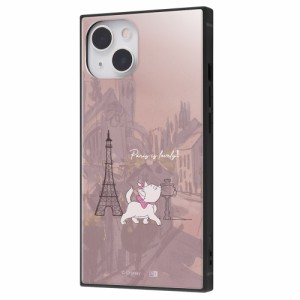 イングレム IQ-DP31K3TB/MA1 iPhone 13（6.1インチ）用  『ディズニーキャラクター』 耐衝撃ハイブリッドケース KAKU（おしゃれキャット_