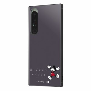 イングレム IQ-DXP1M4K3TB/MK7 Xperia 1 IV(SO-51C/SOG06)用   『ディズニーキャラクター』 耐衝撃ハイブリッドケース KAKU（ミッキーマ