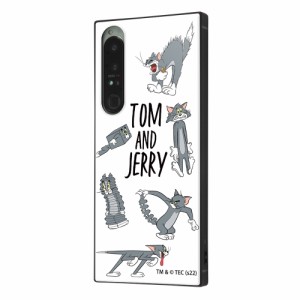 イングレム IQ-WXP1M4K3TB/TJ10 Xperia 1 IV(SO-51C/SOG06)用   『トムとジェリー』 耐衝撃ハイブリッドケース KAKU（おかしなトム2）[IQ