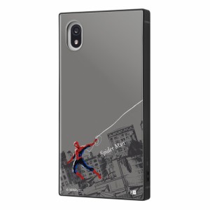 イングレム IQ-DMXPAM3K3TB/SPM2 Xperia Ace III(SO-53C/SOG08)用 『マーベル』 耐衝撃ハイブリッドケース KAKU（スパイダーマン_2）[IQD