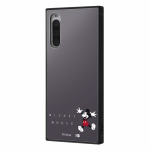 イングレム IQ-DXP10M4K3TB/MK7 Xperia 10 IV（SO-52C/SOG07）用 『ディズニーキャラクター』 耐衝撃ハイブリッドケース KAKU（ミッキー