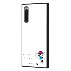 イングレム IQ-DXP10M4K3TB/MN5A Xperia 10 IV（SO-52C/SOG07）用 『ディズニーキャラクター』 耐衝撃ハイブリッドケース KAKU（ミニーマ