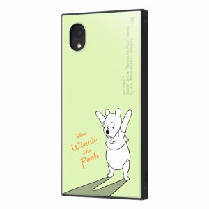 イングレム IQ-DGA22K3TB/PO23 Galaxy A22 5G（SC-56B）用 『ディズニーキャラクター』 耐衝撃ハイブリッドケース KAKU（プーさん_キミド