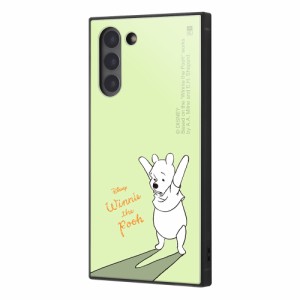 イングレム IQ-DGS21K3TB/PO22 Galaxy S21 5G（SC-51B/SCG09）用 『ディズニーキャラクター』 耐衝撃ハイブリッドケース KAKU（プーさん_