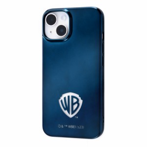 イングレム iPhone 14/13用 『WB 100th Anniversary』TPUソフトケース META Frame（WBシールド/青）  IN-WP36HT2A/WB4返品種別A